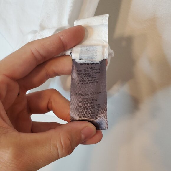 Moose Knuckles logo graphic shirt white size S - Picture 6 of 6